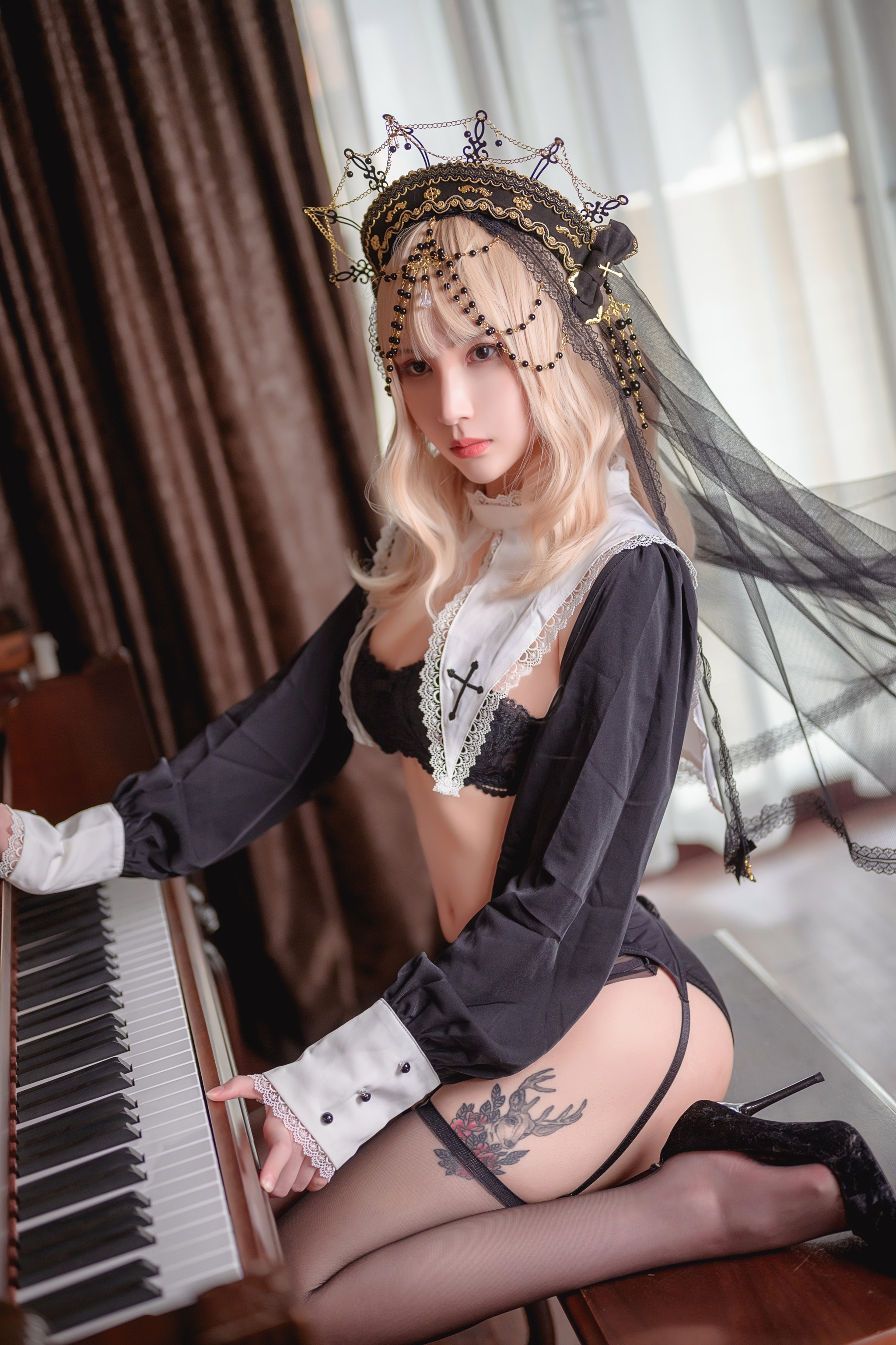 Vams子 - NO.009 修女 [37P1V]-XikXak